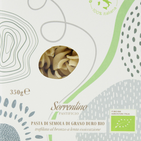MAKARON PRIMI PASTI FUSILLETTI dla dzieci BIO 350g L'Anima di Grano Pastificio Sorrentino